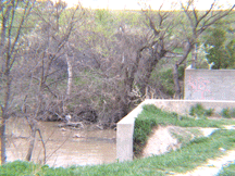 dam at Corn Creek