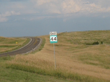 East Highway 44 sign