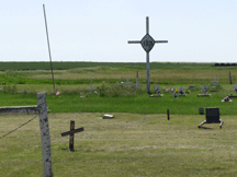 Cemetery in Ideal, SD.