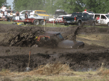 Mud races at Rosebud Fair 2009.