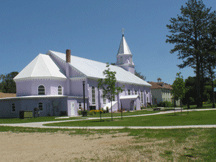 St. Charles Catholic Church in St. Francis, SD.