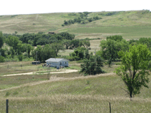 Home south of Horse Creek housing area.