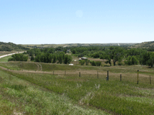 South of Horse Creek housing area along Highway 83.